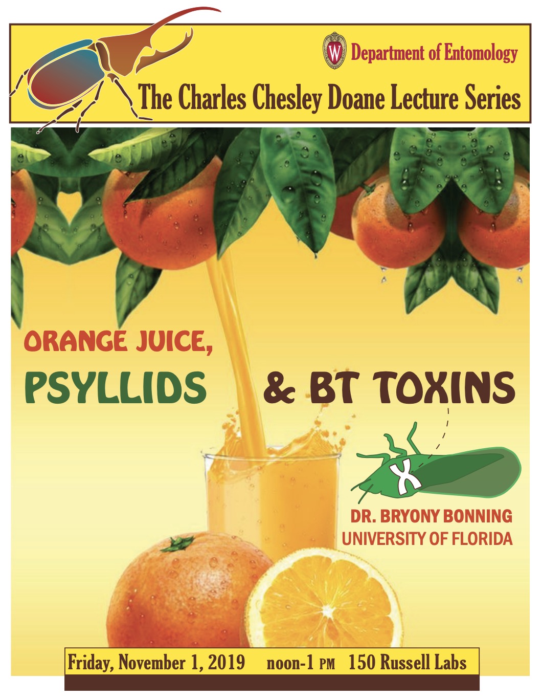 2019 Doane Lecture Poster