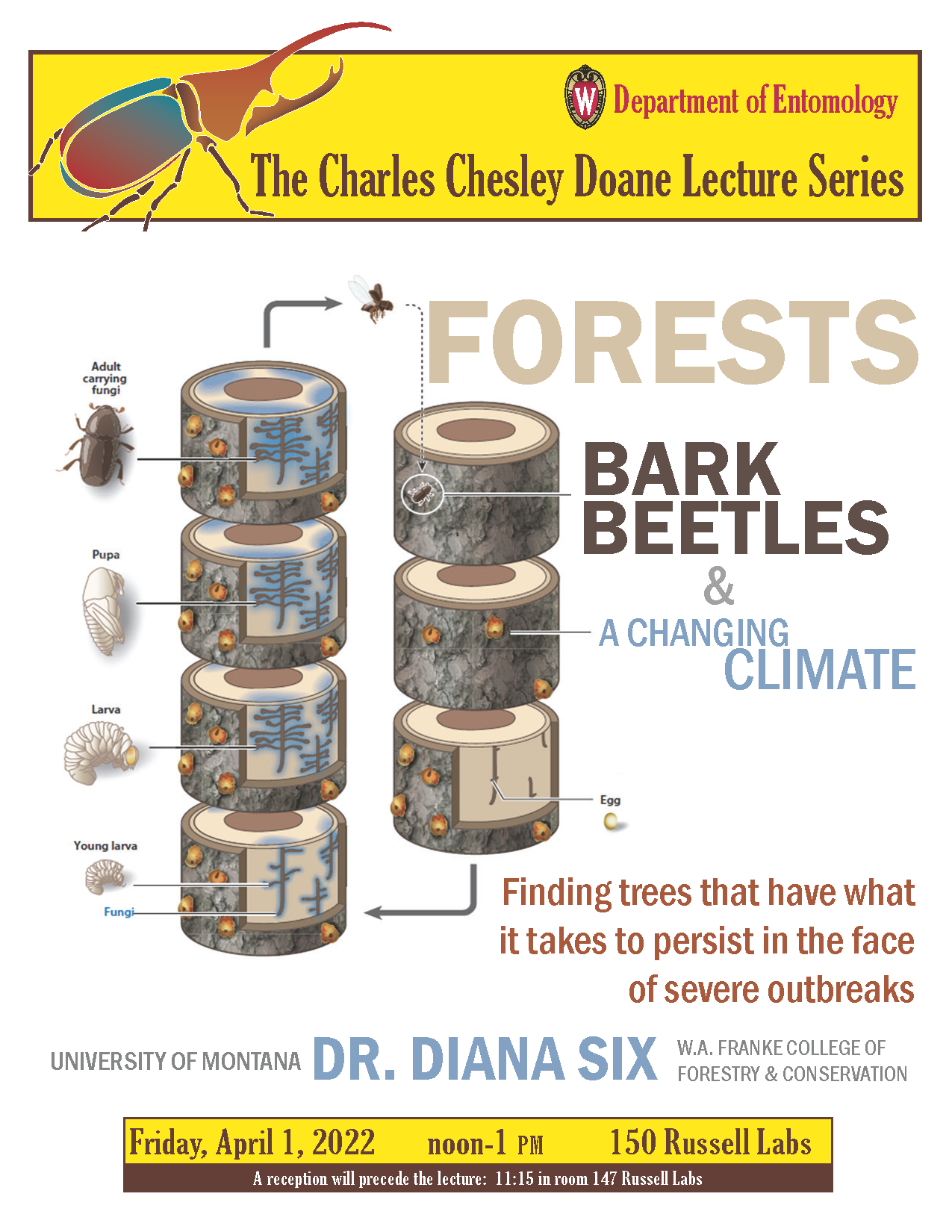 Doane lecture promotional poster