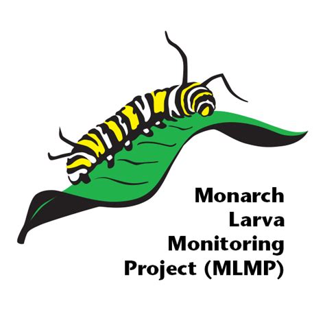 logo for the monarch larva monitoring project